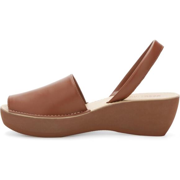 NWT Kenneth Cole REACTION Women's Fine Glass Wedge Sandal sz 7.5 - Picture 2 of 9